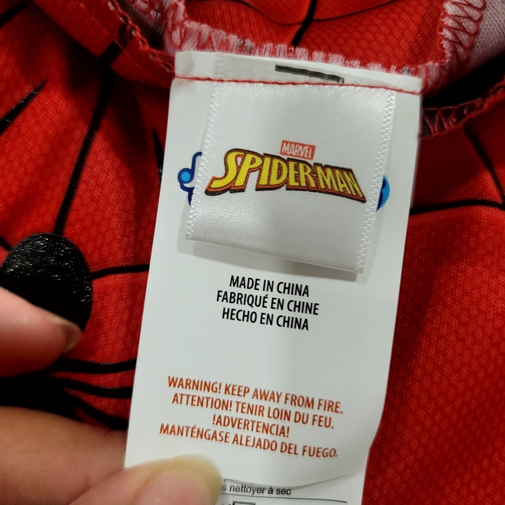 New JAZWARES Marvel Spider-Man Child Costume Suit And Mask Size Large 12-14 - Picture 2 of 16